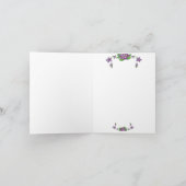 Parijse Violette Rosee Parfume Kaart (Binnen)