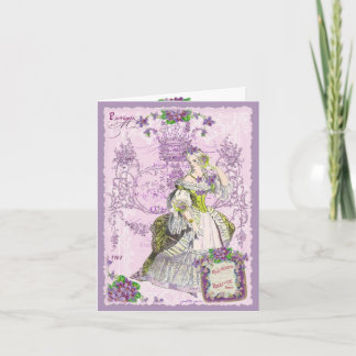 Parijse Violette Rosee Parfume Kaart
