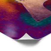 Parijse vogelkolk kunst poster (Hoek)