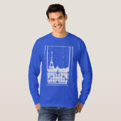 Parijse Winterblik T-shirt (Voorkant volledig)
