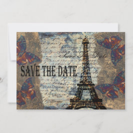 -Parijzenaar, behalve de datum Save The Date
