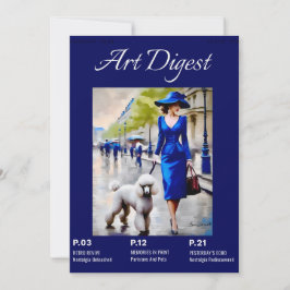 Parijzenaars en huisdieren platte Kaart