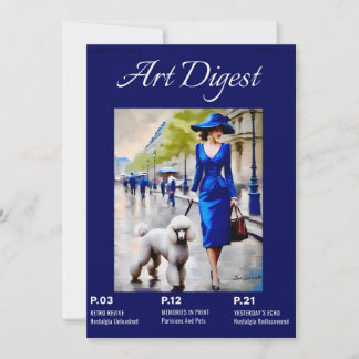 Parijzenaars en huisdieren platte Kaart