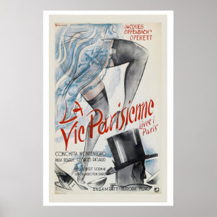 Parijzer Leven La Vie Parisienne Jacques Poster