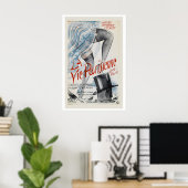Parijzer Leven La Vie Parisienne Jacques Poster (Thuiskantoor)