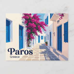 Parikia, Paros Griekenland Briefkaart