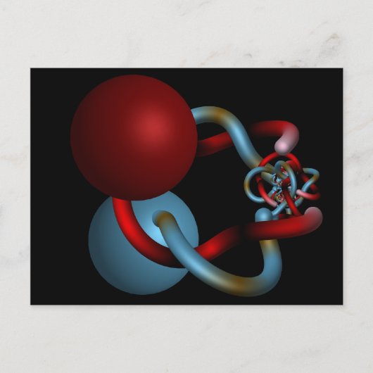 Paringsdans van de afgelegen gebieden van Alexande Briefkaart (Voorkant)