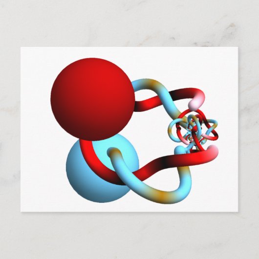 Paringsdans van de afgelegen gebieden van Alexande Briefkaart (Voorkant)