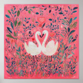 Paringsoproep 🦢 💕 poster (Voorkant)