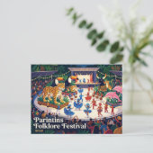 Parintins Folklore Festival Brazilië Briefkaart (Staand voorkant)
