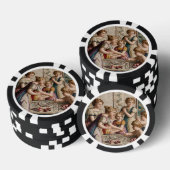 Paris 1790's Roulette Liefde & Kans POKER FICHES  Chips (Opstapeling)