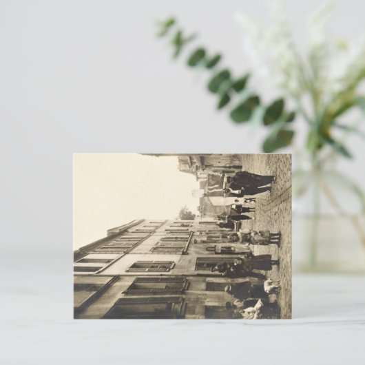 Paris 18è impasse Traînée 1904 Feestdagenkaart (Staand voorkant)