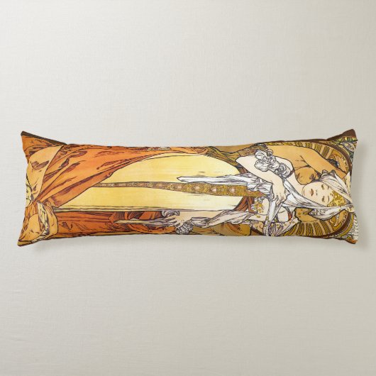 Paris 1900, Alphonse Mucha Lichaamskussen (Voorkant)