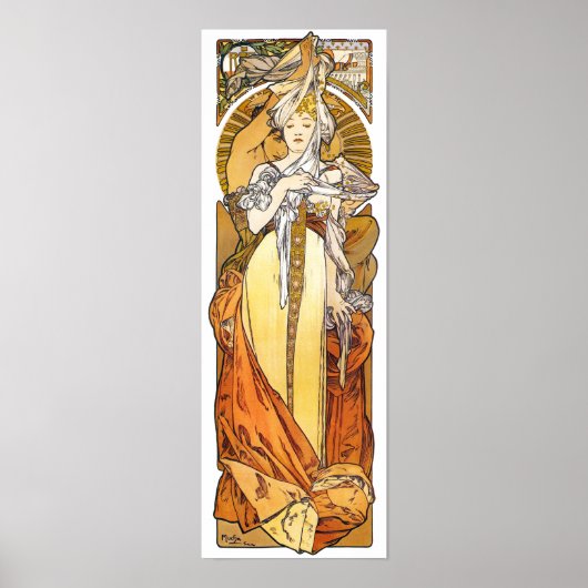 Paris 1900, Alphonse Mucha Poster (Voorkant)