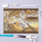 Paris 1900, Alphonse Mucha Tissuepapier (Craft)
