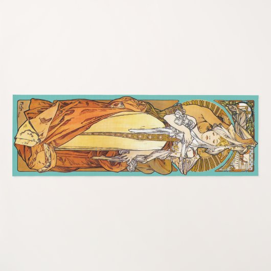 Paris 1900, Alphonse Mucha Yogamat (Voorkant (horizontaal))