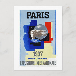 Paris 1937 ~ Exposition Internationale Briefkaart