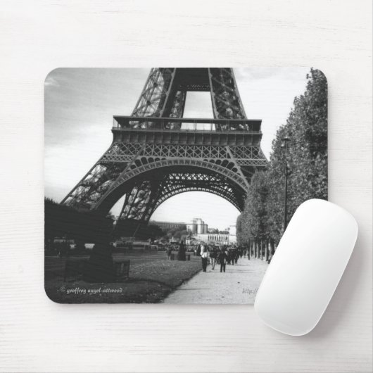 Paris #4 Mousepad Muismat (Met muis)