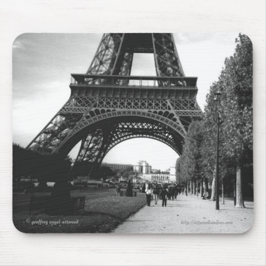Paris #4 Mousepad Muismat (Voorkant)