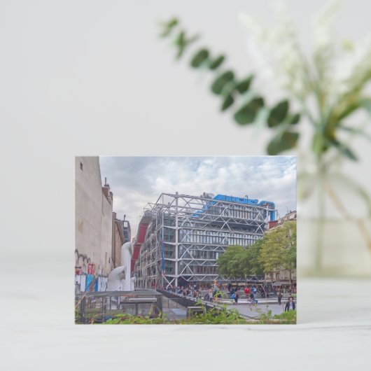 Paris # 50 briefkaart (Staand voorkant)