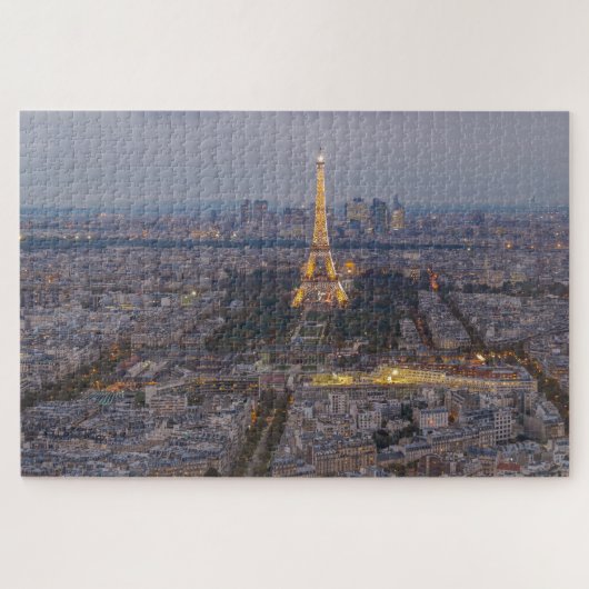 Paris Aerial Puzzle Legpuzzel (Horizontaal)