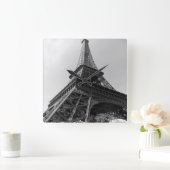 PARIS AFBEELDING WALL CLOCK VIERKANTE KLOK (Huis)