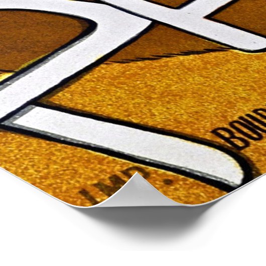 Paris Almanach door Georges de Feure -  Poster (Hoek)