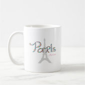 PARIS Amour met Eiffeltoren Koffiemok (Links)