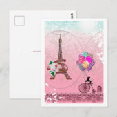 Paris Ansichtkaart Briefkaart (Voorkant / Achterkant)