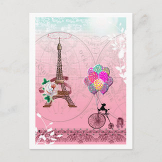 Paris Ansichtkaart Briefkaart