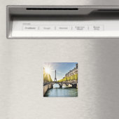 Paris Ansichtkaart (isParis7) Magneet (Insitu (Vaatwasser))
