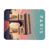 Paris Arc de Triomphe Ansichtkaart Magneet (Horizontaal)