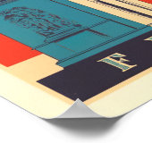 Paris Arc de Triomphe France vintage travelage Poster (Hoek)