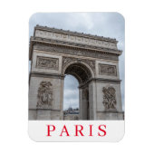 Paris Arc de Triomphe uitzicht koelkastmagneet Magneet (Verticaal)