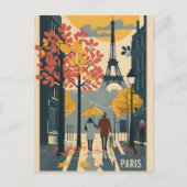 Paris  Art Briefkaart (Voorkant)