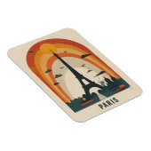 Paris  Art Briefkaart Magneet (Rechterzijde)