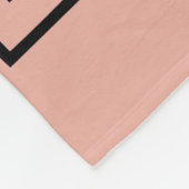 Paris Art Nouveau Art Deco Jugendstil Fleece Deken (Hoek)