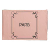 Paris Art Nouveau Art Deco Jugendstil Kussensloop (Achterkant)