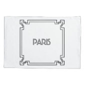 Paris Art Nouveau Art Deco Jugendstil Kussensloop (Achterkant)