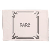 Paris Art Nouveau Art Deco Jugendstil Kussensloop (Voorkant)
