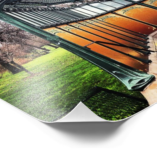 Paris Art Nouveau Hector Guimard Foto Afdruk (Hoek)