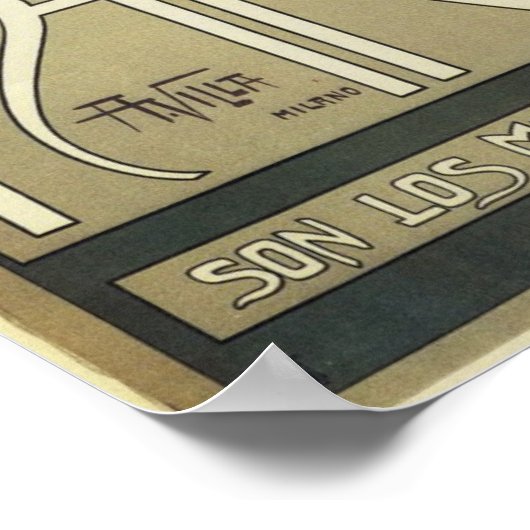 Paris Art Nouveau Poster (Hoek)