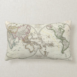 Paris Atlas Map Kussen
