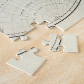 Paris Atlas Map Legpuzzel (Zijkant)