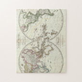 Paris Atlas Map Legpuzzel (Verticaal)