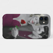 Paris B&W Case-Mate iPhone Case (Achterkant (horizontaal))