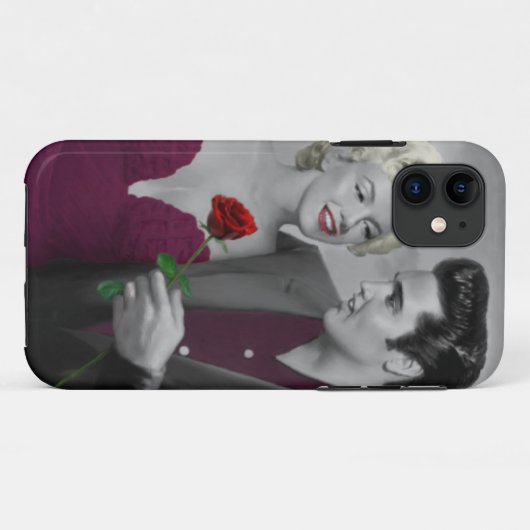 Paris B&W Case-Mate iPhone Case (Achterkant (horizontaal))