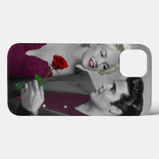 Paris B&W Case-Mate iPhone Case (Achterkant (horizontaal))