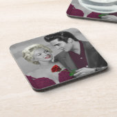 Paris B&W Drankjes Onderzetter (Linkerzijde)