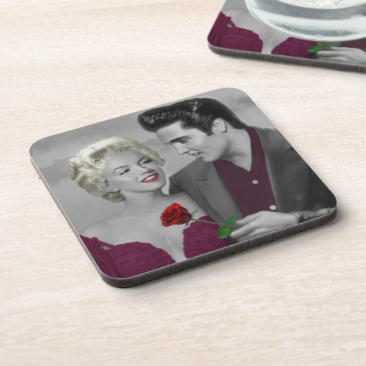 Paris B&W Drankjes Onderzetter (Linkerzijde)